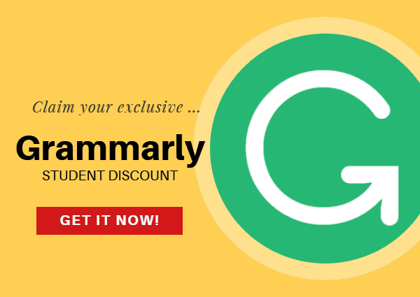 Grammarly Discount Coupon Student Deals