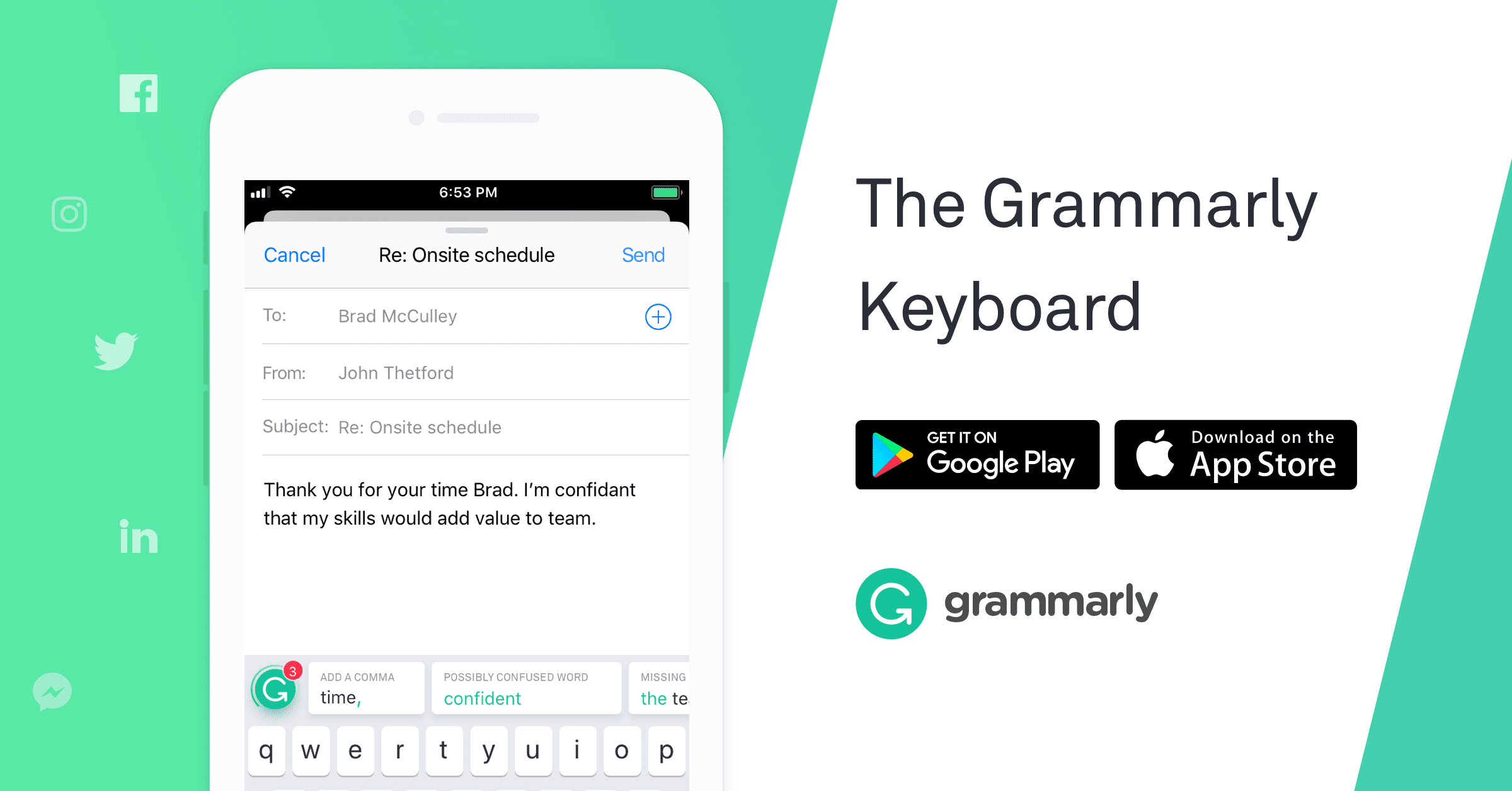 what comes with the free version of grammarly