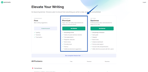 Grammarly Premium