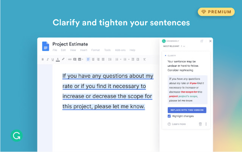 Grammarly Extension