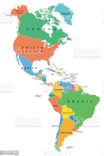 North and South America