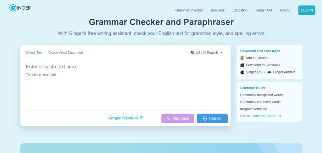 Ginger official - Best Grammar Checker