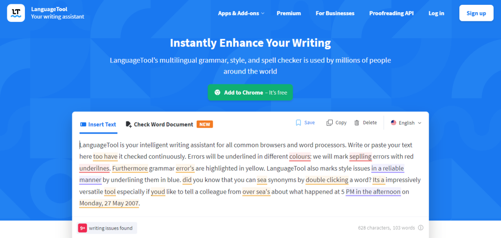 Language Tool - Best Grammar Checker